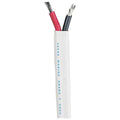 Ancor 121510 Duplex Cable, 14/2 AWG (2 x 2mm2), Flat - 100ft, Black/Red