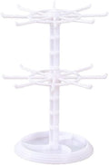 2 Tier Rotating Jewelry Display Stand, Necklace Holder, Jewelry Tree Stand by Cchenxxi