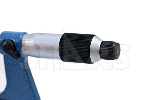 Shars 1-2" Screw Thread Micrometer with Anvil in Fitted Box 303-2371 P)