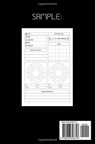 Astronomy Observation Log: Astronomers Journal & Astronomical Notebook - Image 2