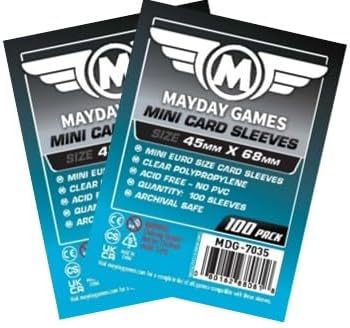 Mayday Games Container -Standard Compatible Card Sleeve Bundle by MAYDAYGAMES