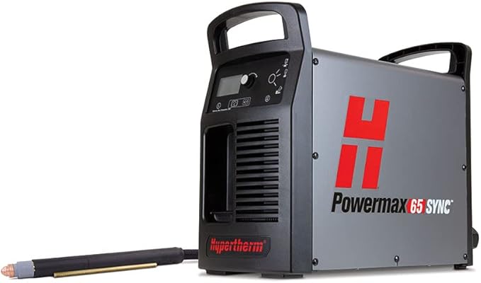 Hypertherm Powermax 65 SYNC Plasma Cutter w/CPC Port, 25 ft. 180 Degree Machine Torch 083349