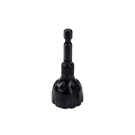 Deburring External Chamfer Tool, Deburring Drill Bit, Quick Release 1/4" Hex Shank Remove Burr Tools for 1/8"-25/32"(3mm-20mm) TS/DJQ-01