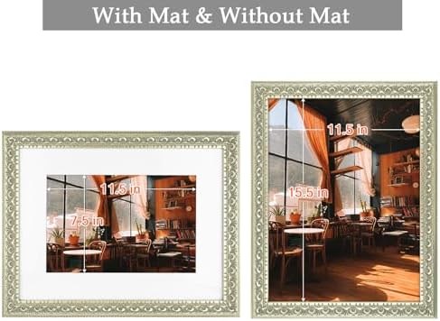 Golden State Art, 12X16 Ornate Finish Photo Frame - Image 4