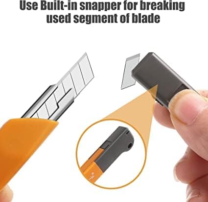 Mulwark 16PC Box Cutter Retractable Utility Knife Set - Image 4