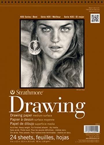 Strathmore (400-6 400 Series Drawing, Medium Surface, 24 Sheets - Image 4
