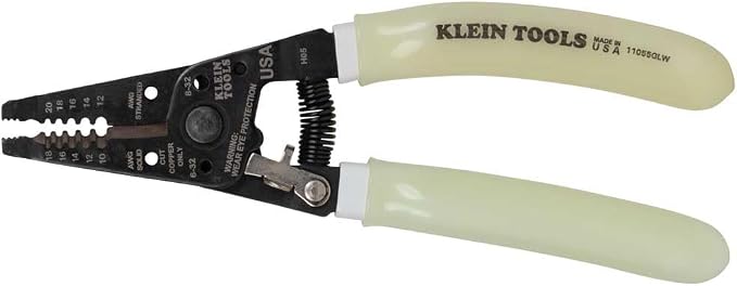 Klein Tools 11055GLW Wire Stripper / Cutter, Made in USA, Klein-Kurve Stripper by Unknown