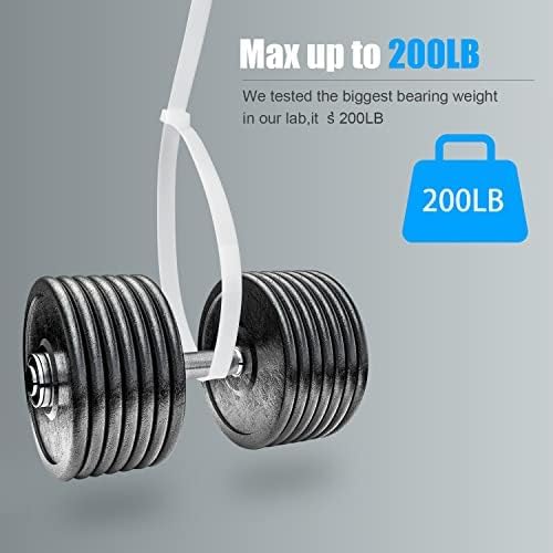 18 inch Black Zip Ties Heavy Duty 250 PACK, 200 LBS Ultra Exclusive Strong Plastic Wire Ties, Large Cable Ties Extra Long Tie Wraps, Indoor and Outdoor UV Resistant