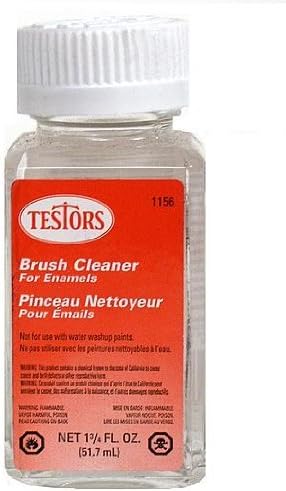 Testors Enamel Plastic Model Paint Thinner & Brush Cleaner, 1.75 oz. by Testor by Unknown
