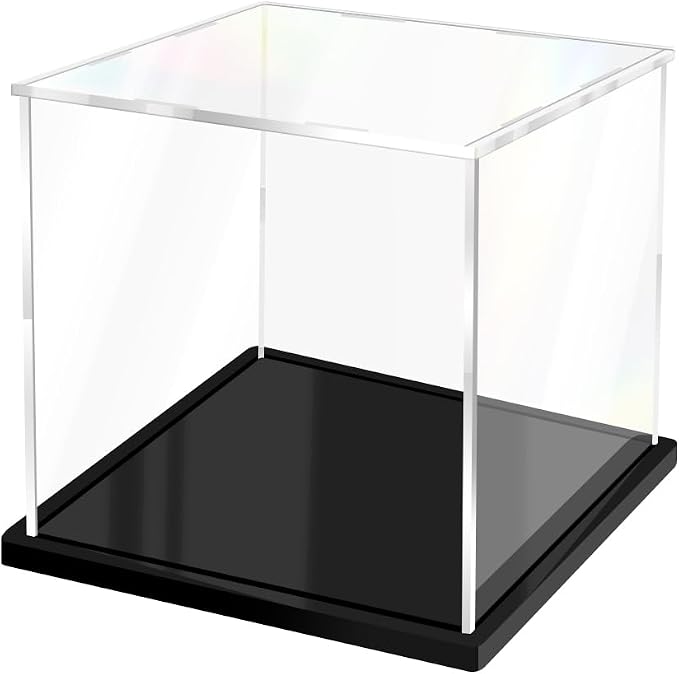 Acrylic Display Case for Collectibles Assemble Clear Acrylic Boxes for Display by XINISS