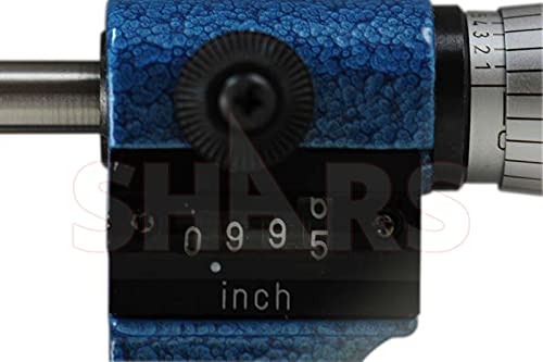 Shars 1-2" Digit Outside Micrometer, 0.0001" Graduation 303-2403 P)