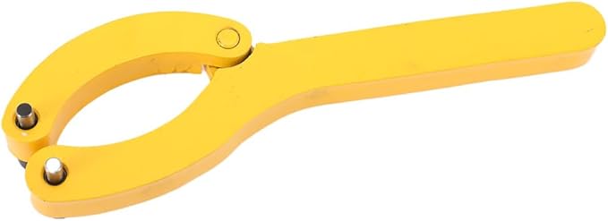 CDZHLTG﻿ Adjustable Spanner/Gland Nut / 2Jaws Hydraulic Cylinder Wrench, Excavator Repair Change Oil Seal Wrench Tool