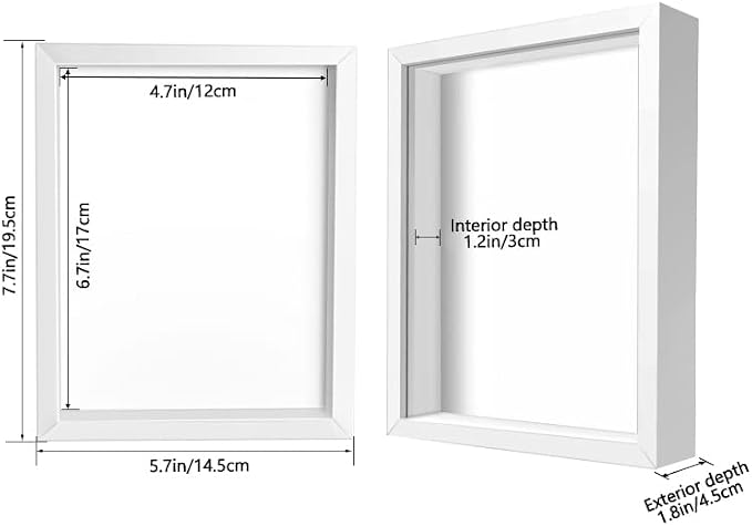 5x7 Shadow Box Frame Display Case - Image 2