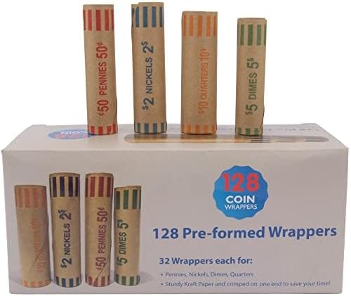 L LIKED Preformed Coin Wrappers Rolls - Image 6