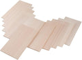 12 Pack Balsa Wood Sheets 1/8 x 4 x 8 Inch Natural Wood Color Unfinished Wood by iUoczi