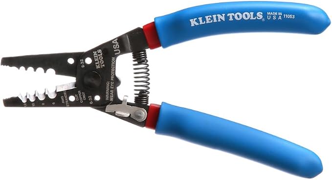 Klein Tools 11053 Klein-Kurve Wire Stripper and Cutter, Made in USA, Stripping - Image 6