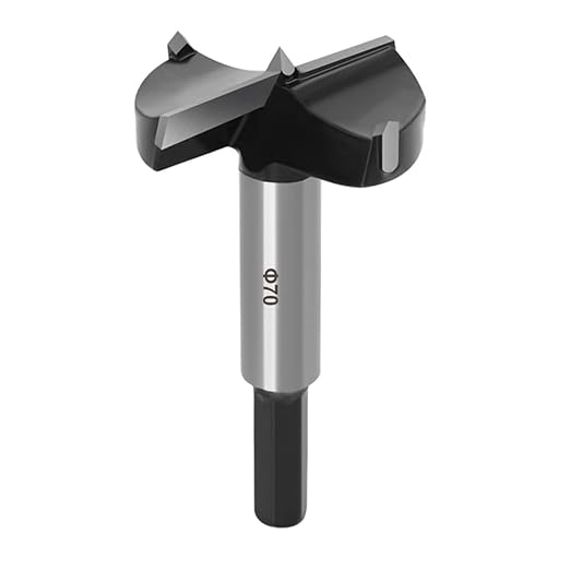 ASNOMY 2-3/4 Inch Forstner Drill Bit, Carbide Tipped Forstner Bit for Hard Wood, Wood Drilling Hole Saw Set Woodworking Hinge Cutter Tool Kits for Woods Plastic Plywood
