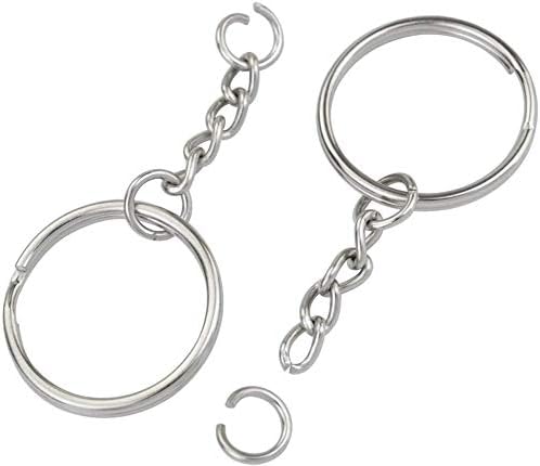 100 Pcs NANSSY 1 Inch/25mm Split Keyrings - Image 4