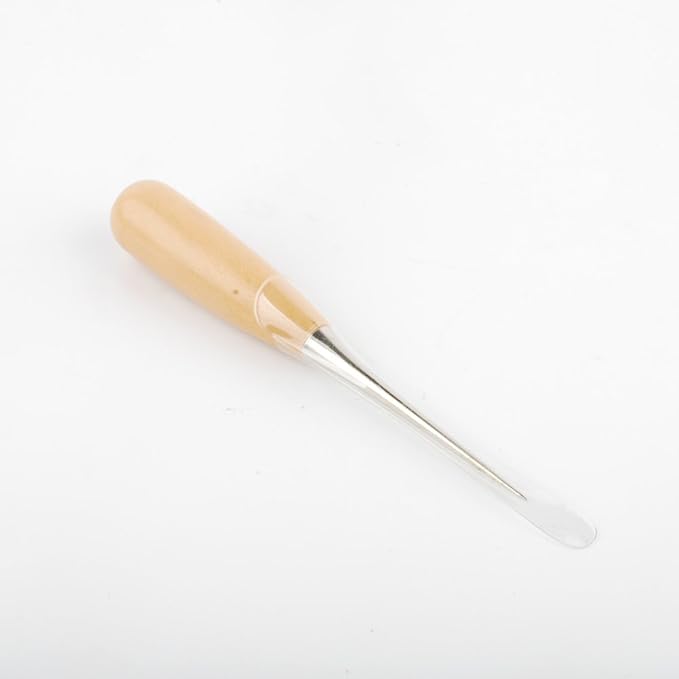 NW Wooden Handle Awl Leather Sewing Awl Leather Drillable Awl (1pcs)