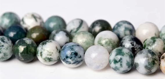 Zenkeeper About 180 Pcs Moss Agate Beads - Image 6