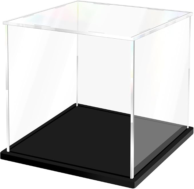 Acrylic Display Case for Collectibles Assemble Clear Acrylic Boxes for Display by XINISS