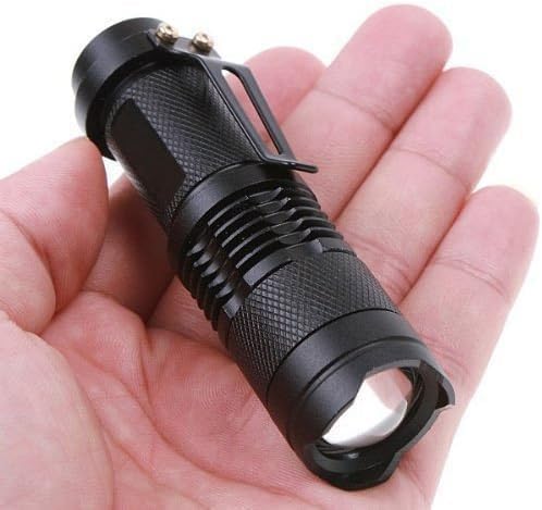 2 Pack Red Light Flashlight Red LDE Red Flashlight Night Vision Torch - Image 5