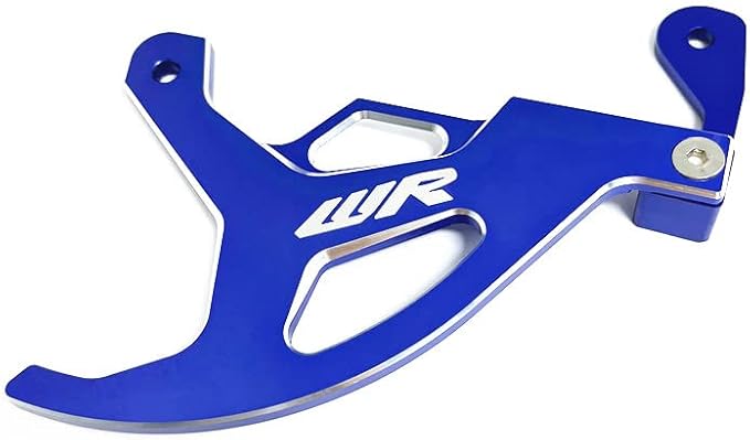 CNC Rear Brake Disc Guard Caliper Cover Compatible with WR250F WR450F 2006-2021,Compatible with WR250R WR250X 2007-2017