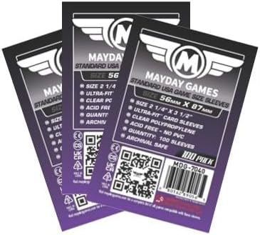 Mayday Games Underwater Cities -Standard Compatible Card Sleeve Bundle by MAYDAYGAMES
