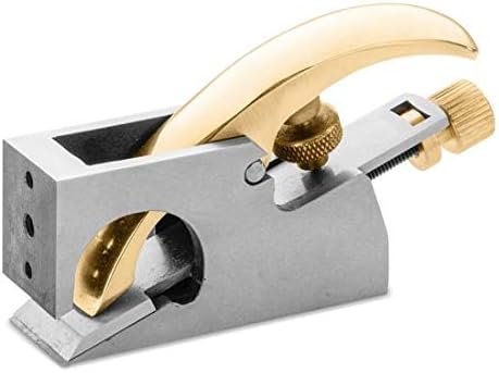 Bench Dog 3-in-1 Shoulder Plane, Bullnose Plane & Chisel Plane - Hand Plane w/ 2 Nose Pieces – 1” Blade Clean, Sharp Corners w/No Ridge- Wood Plane w/Storage Case & More - Bench Plane & Spokeshaves