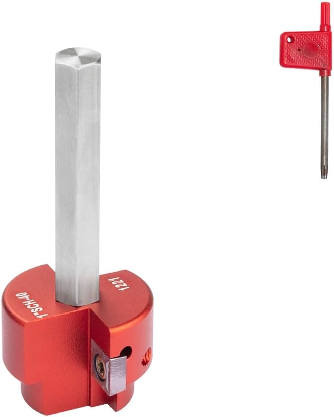 2 Wings PVC Pipe Reamer, Plastic PVC Pipe Fitting Saver Kit Fit into Standard 1/2" Drills 1inch Head Socket Saver Tool