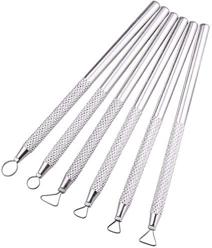 Zuoyou 6 PCS Clay Pottery Sculpting Tools Set Pottery Clay Sculpture Caving - Image 6