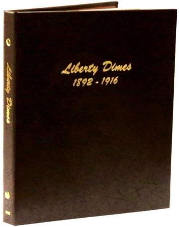 Dansco US Liberty/Barber Dime Coin Album - Image 2