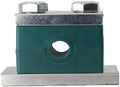 1/4'' Heavy Series Tube Clamp, Polypropylene with Galv Plated Steel Hardware, Weld Mounting