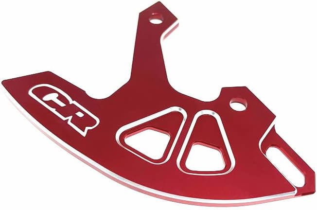 CNC Rear Brake Disc Guard and Rear Caliper Guard Accessories Compatible with CR 125 CR125R CR250 CR250R 2002-2008
