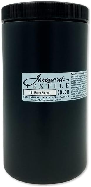 Jacquard Textile Color Burnt Sienna - Image 2