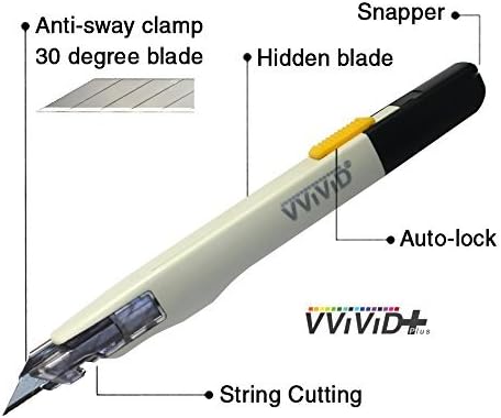 VViViD Premium Retractable Precision Balanced Multi-Use Utility Cutting Knife - Image 2
