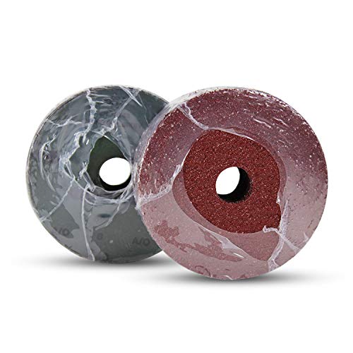 BHA Aluminum Oxide Resin Fiber Sanding and Grinding Discs, 4.5” x 7/8”, 60 Grit - 25 Pack