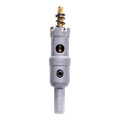 3/4" Carbide Hole Saw, Heavy Duty Metal Hole Cutter with Pilot Drill Bit for Cutting Stainless Steel, Metal Sheet and Aluminum Alloy (19mm | 3/4")