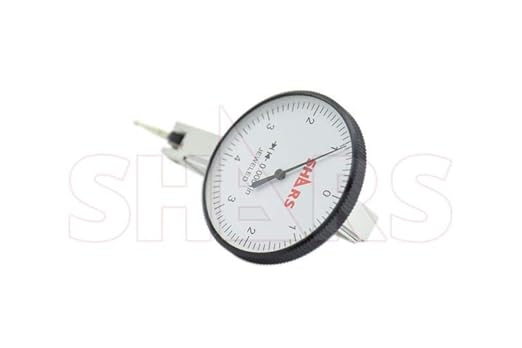 Shars 0.008" Large Face Dial Test Indicator, .0001" Graduation, 1.5" Face Diameter 303-3210 P]