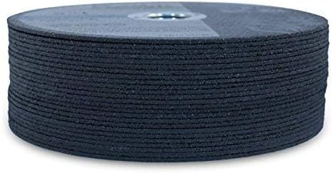 BHA Metal and Stainless Steel Thin Cut Off Wheels for Angle Grinders, 6” x .045” x 7/8” - 25 Pack