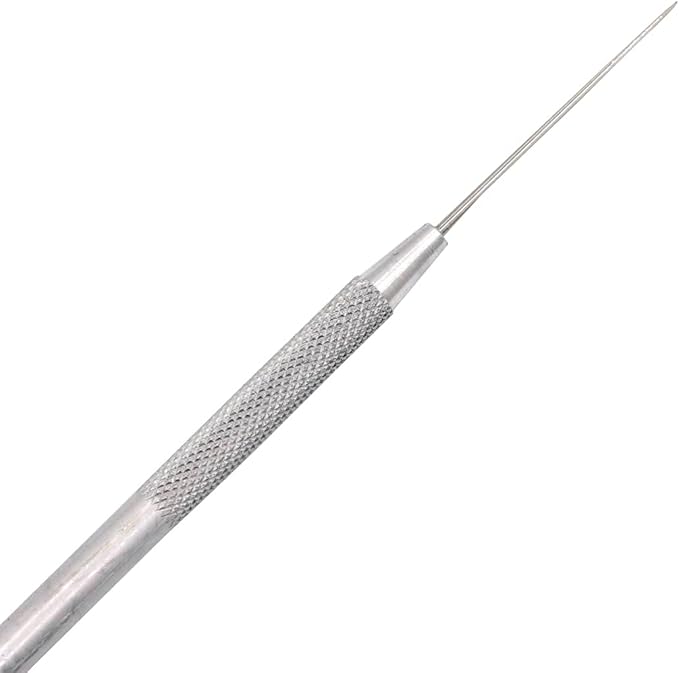Lineco, Medium Duty Awl, Fine Point with Stainless Steel Straight Handle, for Sewing and Bookbinding