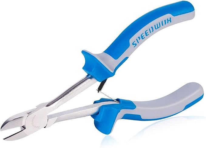 SPEEDWOX Long Reach Diagonal Pliers 6 Inches Mini Fine Wire Cutting Plier Slim by SPEEDWOX