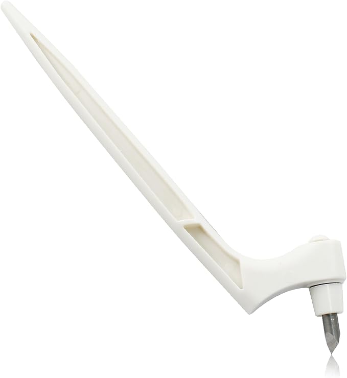White Craft Cutting Tools Pen | 3 Different 360 Degree Rotating Blades by Moicstiy