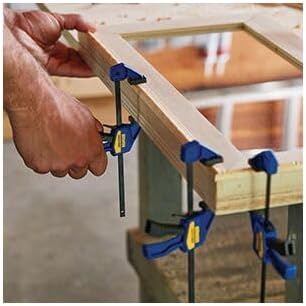 IRWIN Bar Clamp, 8 Pack | QUICK-GRIP | One-Handed | Mini - Image 5