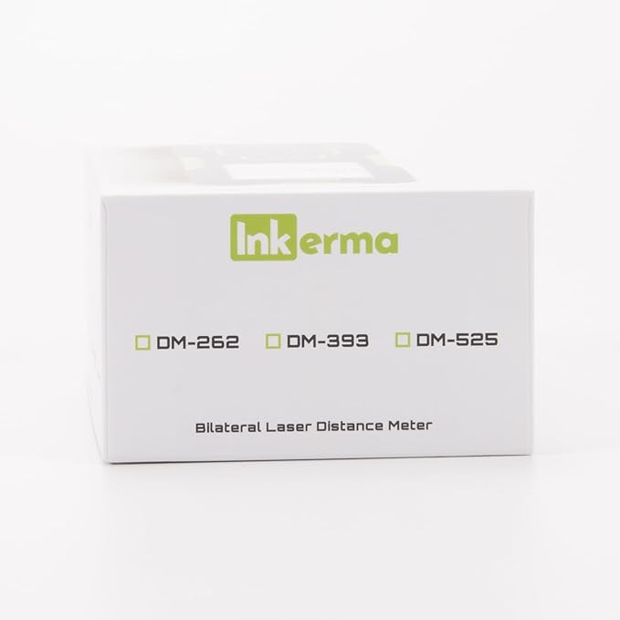 Laser Measurement Tool, Inkerma Bilateral Laser Distance Meter,Rechargeable Laser Measure with Color Backlit LCD Display, Angle Sensor, Pythagorean Mode, Area and Volume
