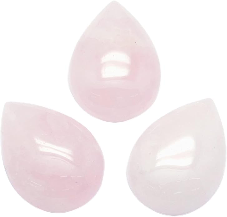 Fashewelry Natural Teardrop Flat Back Cabochons Beads by FASHEWELRY