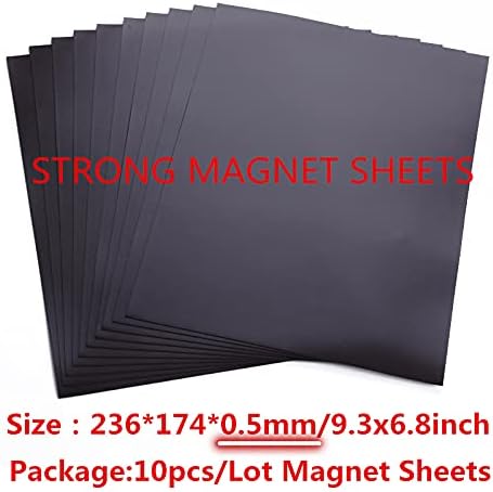 Briartw 20pcs/Set Dies Storage Bags and Magnetic Sheets, 10 Pack Clear Plastic - Image 2