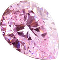 Pink Gemstone Color Cubic Zirconia Loose Beads Unset by AierCrystal