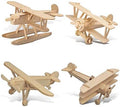 Puzzled Wooden Airplane Model Kits by Puzzled