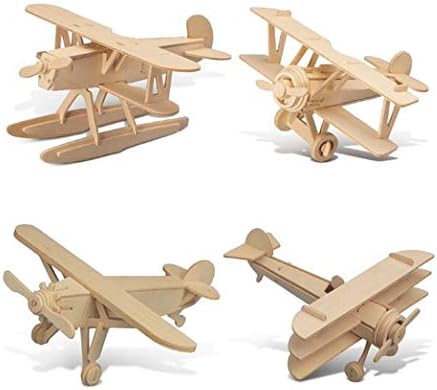 Puzzled Wooden Airplane Model Kits by Puzzled